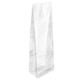 Plastic zak Vierkant bodem 8x24+5cm G-160 (100 stuks) 