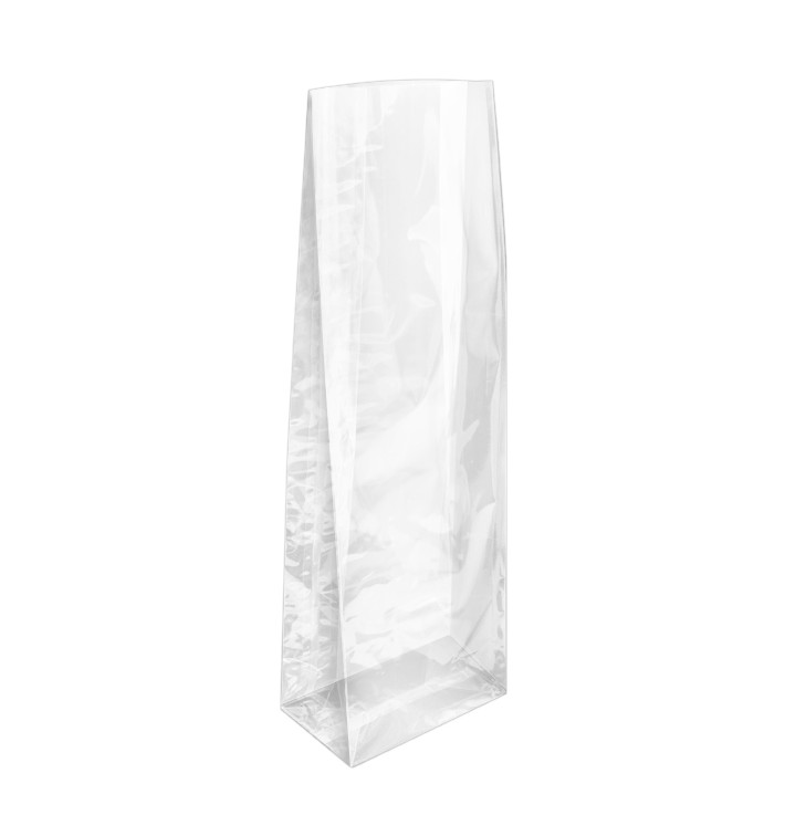 Sac en Polypropylène BO Fond Carré 10x30+6cm G160 (100 Utés) Sac en Polypropylène BO Fond Carré 10x30+6cm G160 (100 Utés)