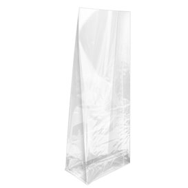Plastic zak Vierkant bodem 14x35+8cm G-160 (100 stuks) 
