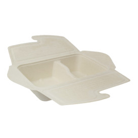 Pakket Suikerriet Box to Go 2C 21x15x5cm 800ml. (75 stuks)