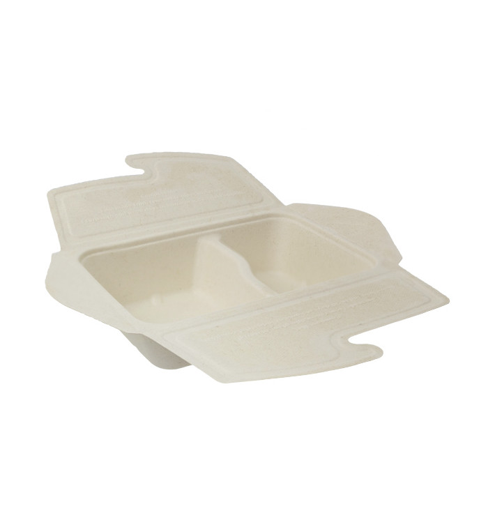 Pakket Suikerriet Box to Go 2C 21x15x5cm 800ml. (75 stuks) Pakket Suikerriet Box to Go 2C 21x15x5cm 800ml. (75 stuks)