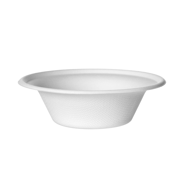 Suikerriet Klassiek kom Bagasse wit 355ml (50 stuks) Suikerriet Klassiek kom Bagasse wit 355ml (50 stuks)