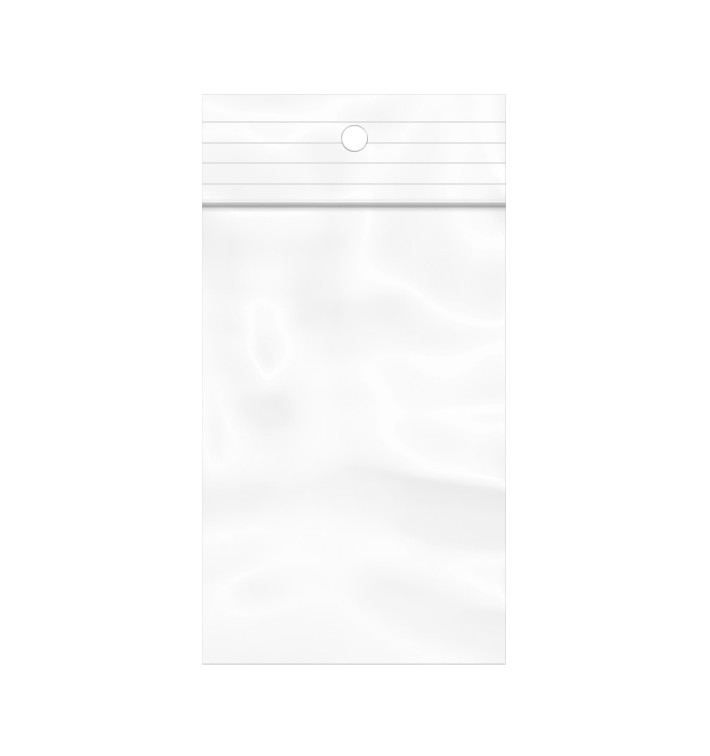Plastic zak met rits Automatische sluiting Hang gat 4x6cm G-200 (100 stuks) Plastic zak met rits Automatische sluiting Hang gat 4x6cm G-200 (100 stuks)