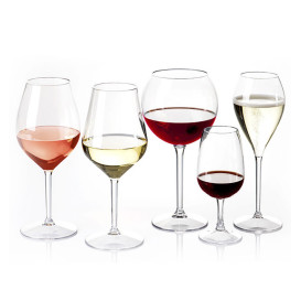 Verre Réutilisable pour Champagne Tritan Transp. 160ml (6 Unités)