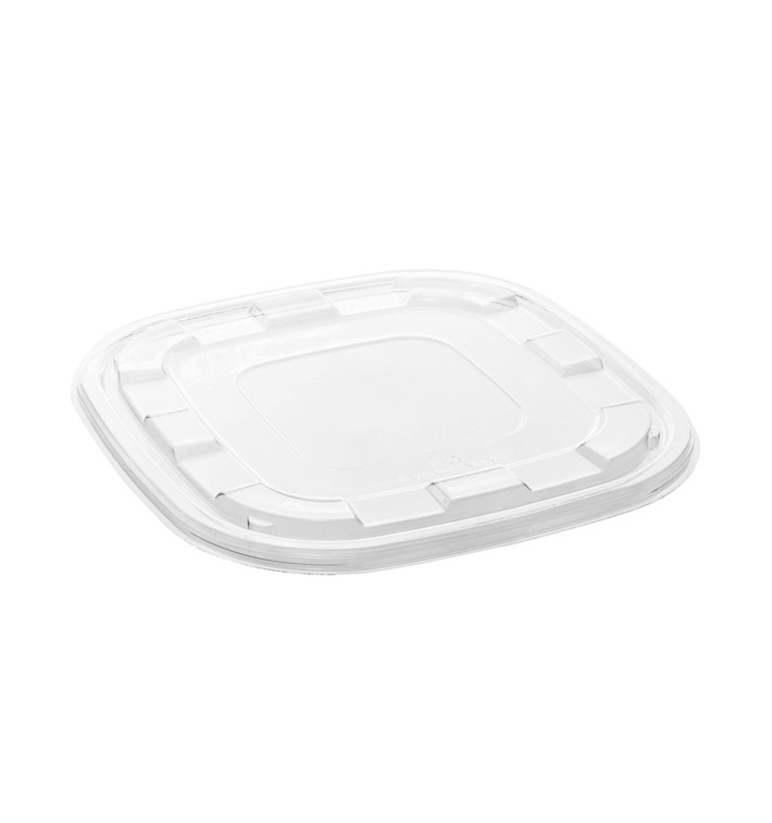 Plastic PET Deksel voor Kom transparant 27x27cm (50 stuks) Plastic PET Deksel voor Kom transparant 27x27cm (50 stuks)