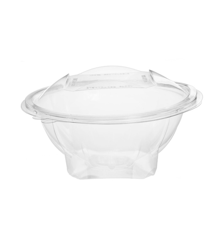 Plastic saladekom APET Rond vormig transparant 750ml Ø17,2cm (25 stuks) Plastic saladekom APET Rond vormig transparant 750ml Ø17,2cm (25 stuks)