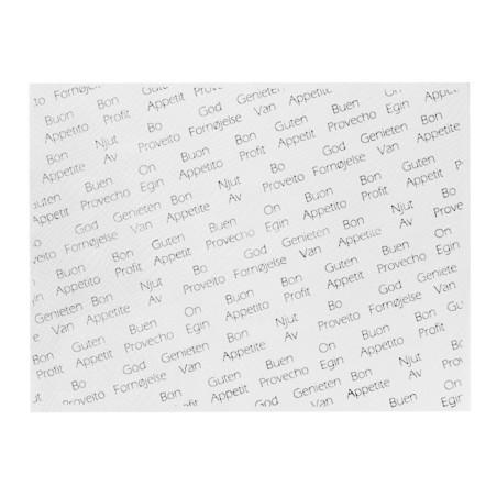 Set de Table papier 30x40cm"Bon Profit" (1.000 Utés)