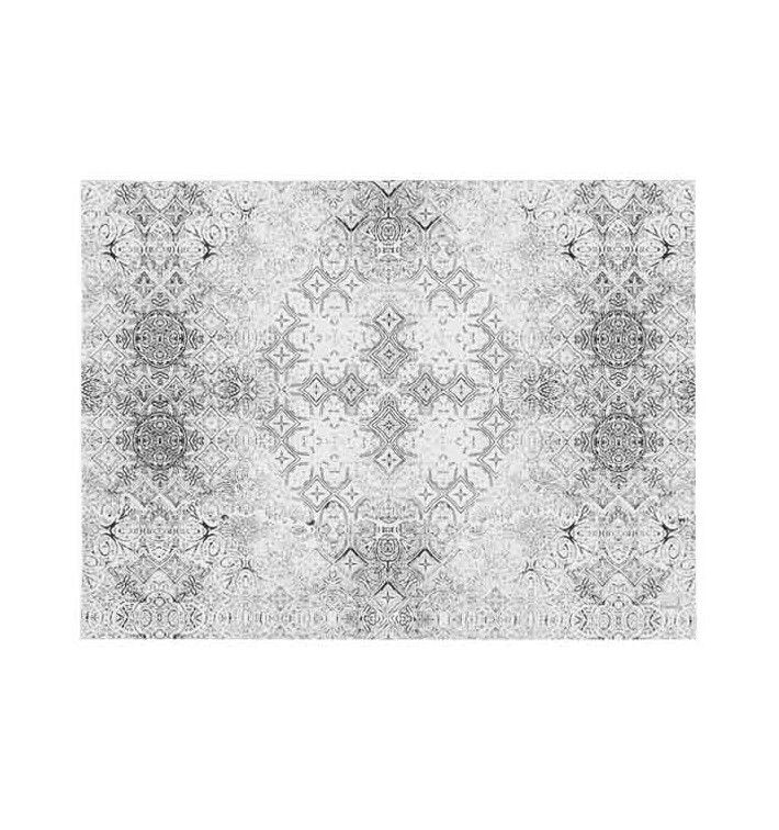 Nappe en papier 1x1m "Mosaïque" Noir 40g/m² (400 Utés) Nappe en papier 1x1m "Mosaïque" Noir 40g/m² (400 Utés)