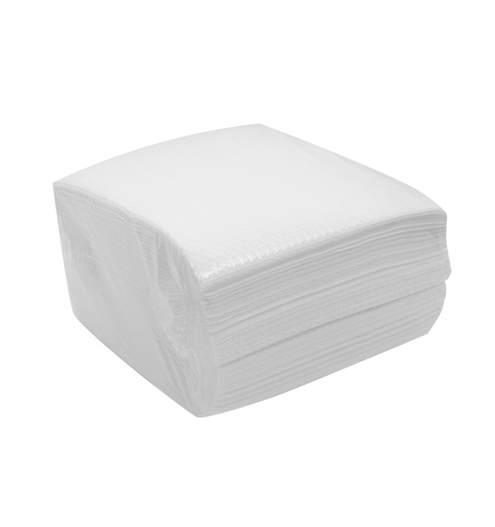 Serviette Air Laid Salon Coiffure Blanc 40x80cm 50g/m² (500 Utés) Serviette Air Laid Salon Coiffure Blanc 40x80cm 50g/m² (500 Utés)