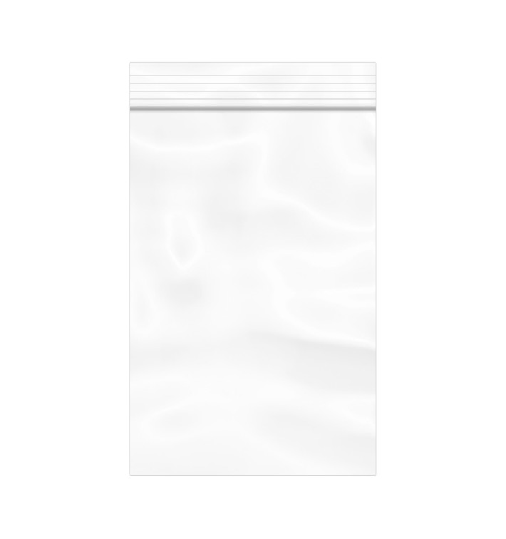 Sac en PE Fermeture Zip 12x18cm G160 (100 Utés) Sac en PE Fermeture Zip 12x18cm G160 (100 Utés)
