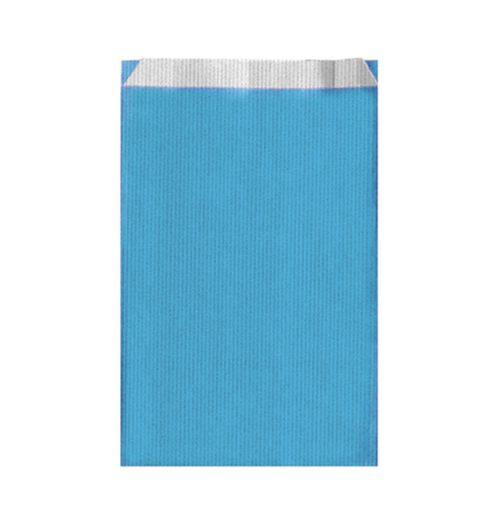 Sac Papier Turquoise 26+9x46cm Sac Papier Turquoise 26+9x46cm
