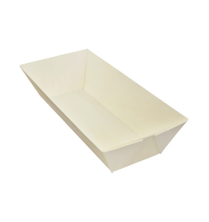 Barquette en Bois 410ml 19,5x7,7cm (12 Uds) Barquette en Bois 410ml 19,5x7,7cm (12 Uds)