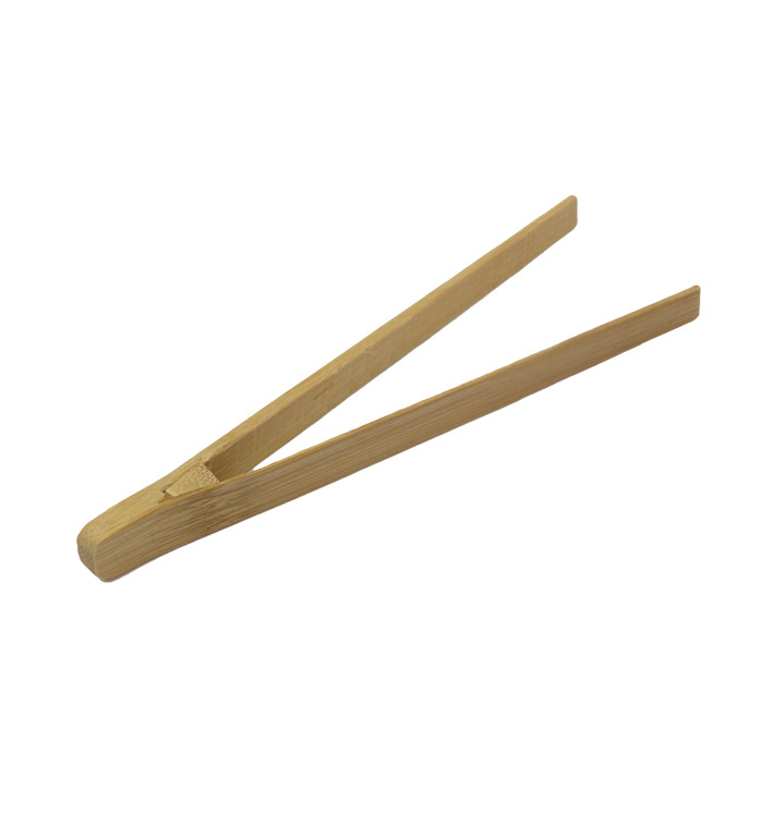 Pince en Bambou de Service 12cm (12 Utés) Pince en Bambou de Service 12cm (12 Utés)