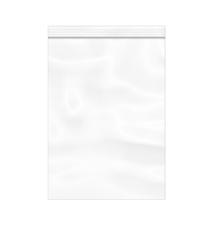 Plastic zak met rits Automatische sluiting 23x32cm G-160 (100 stuks) Plastic zak met rits Automatische sluiting 23x32cm G-160 (100 stuks)