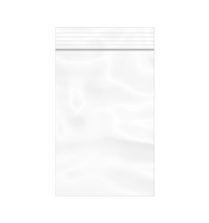 Sac en PE à Fermeture Zip 10x15cm G200 (100 Utés) Sac en PE à Fermeture Zip 10x15cm G200 (100 Utés)