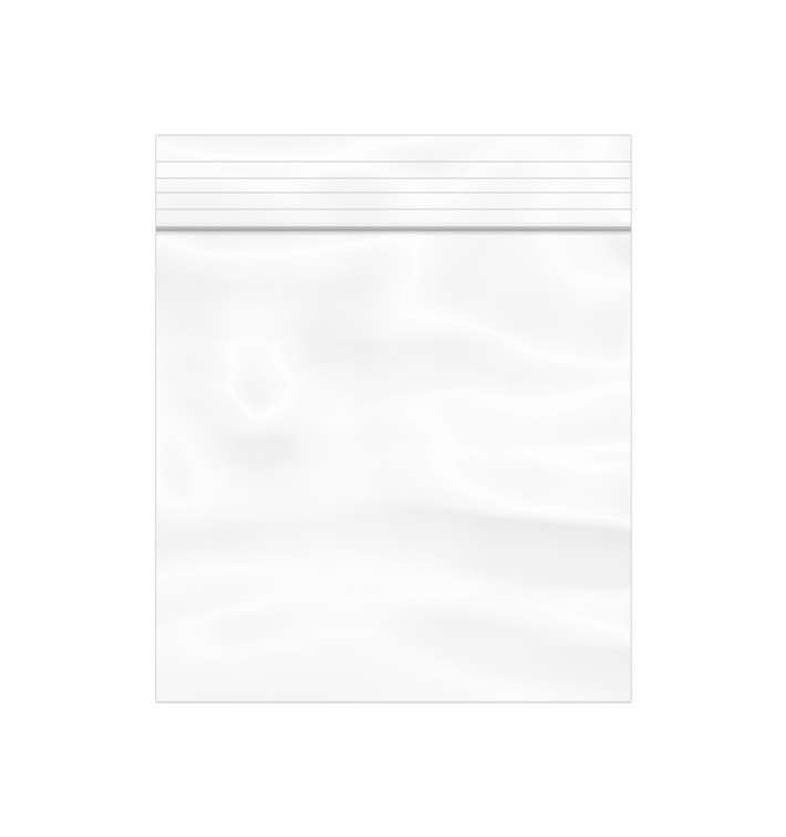 Sac en PE à Fermeture Zip 11x11cm G200 (100 Utés) Sac en PE à Fermeture Zip 11x11cm G200 (100 Utés)