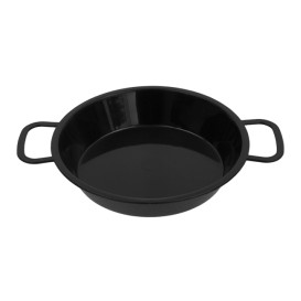 Paella en PP Noire 120ml (200 Utés)