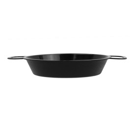 Paella en PP Noire 120ml (200 Utés)