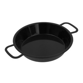 Paella en PP Noire 120ml (200 Utés)