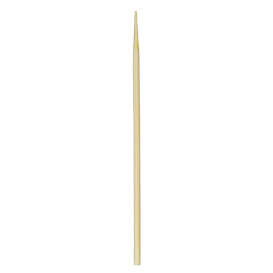Prikkers 8cm Naturel Bamboe (100 Stuks) 
