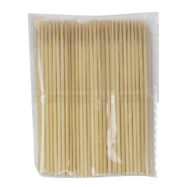 Prikkers 8cm Naturel Bamboe (100 Stuks) 