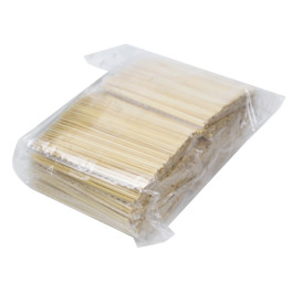 Prikkers 8cm Naturel Bamboe (100 Stuks) 
