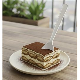 Petite Cuillère Réutilisable CPLA Blanc 10cm (500 Utés)