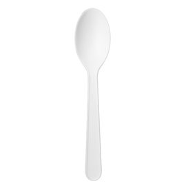 Petite Cuillère Réutilisable CPLA Blanc 10cm (500 Utés)