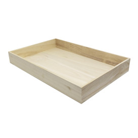 Houten Etalerende Box 60x40x7,5cm (8 stuks)