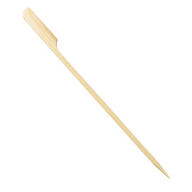 Prikkers “Golf” 18cm Naturel Bamboe (100 Stuks)  