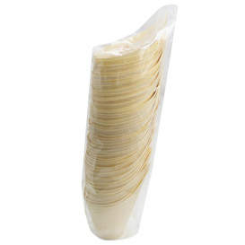 Cône en Bois Dégustation 14cm (50 Utés)