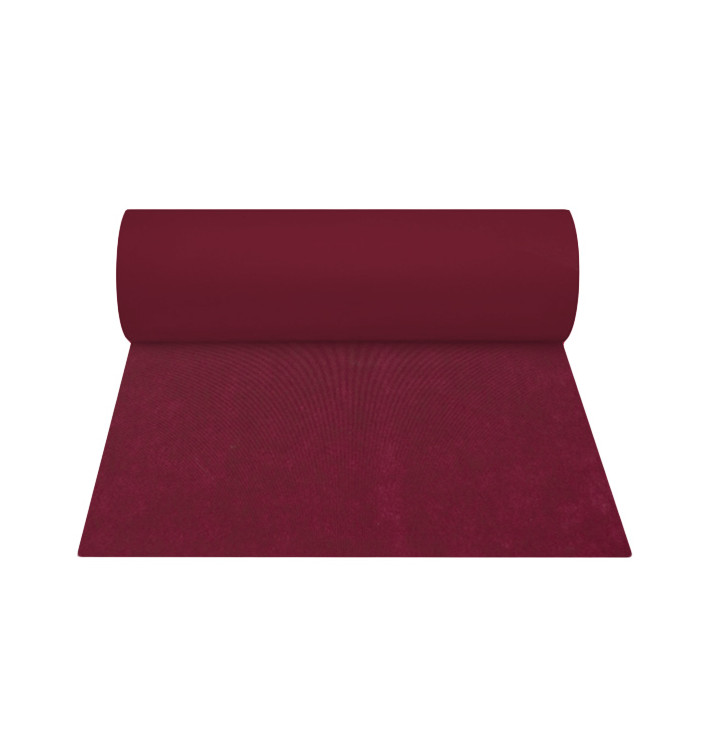Nappe en rouleau PP Non Tissé 1mx50m Bordeaux 50g (6 Utés) Nappe en rouleau PP Non Tissé 1mx50m Bordeaux 50g (6 Utés)