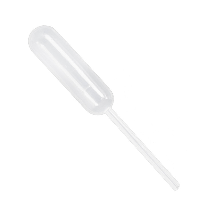 Pipette en plastique ronde ou goutte d'eau de 4ml cupcake La