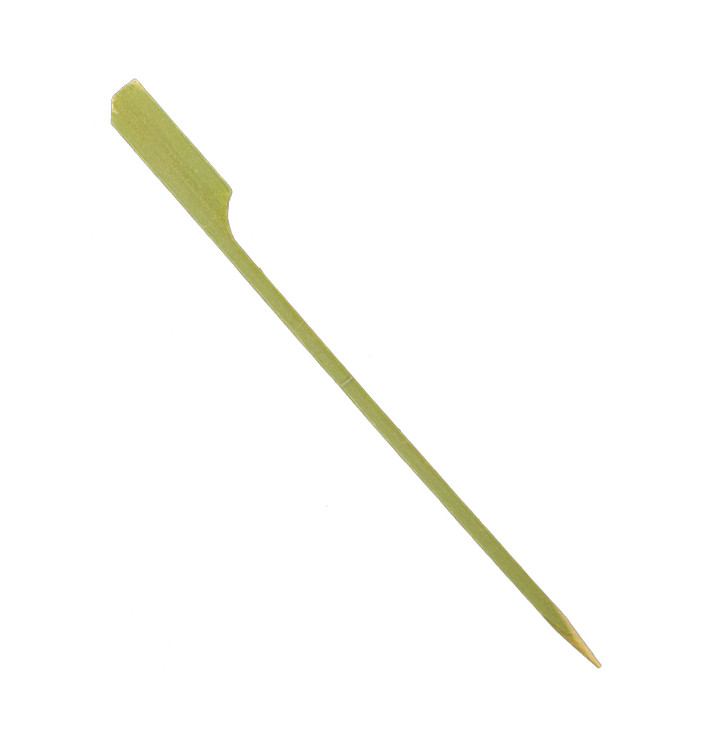 Pique en Bambou "Golf" Vert naturel 15cm (2.500 Utés) Pique en Bambou "Golf" Vert naturel 15cm (2.500 Utés)