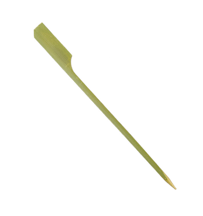 Pique en Bambou "Golf" Vert naturel 12cm (2.500 Utés) Pique en Bambou "Golf" Vert naturel 12cm (2.500 Utés)