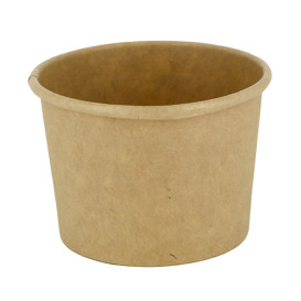 Kartonnen Kraft Pot voor sauzen 100ml Ø7,3cm (50 Units)