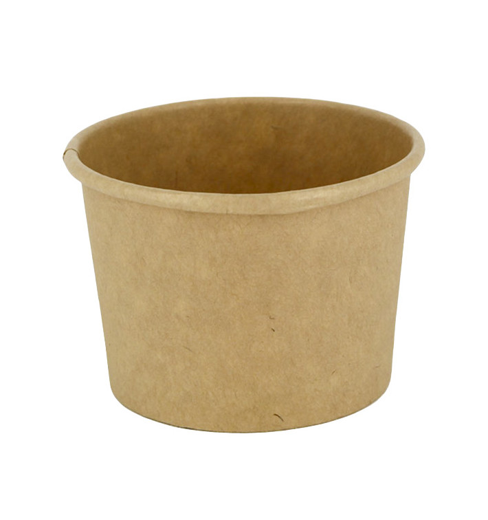 Pot Carton Kraft à Sauce 100ml Ø7,3cm (1.000 Utés) Pot Carton Kraft à Sauce 100ml Ø7,3cm (1.000 Utés)