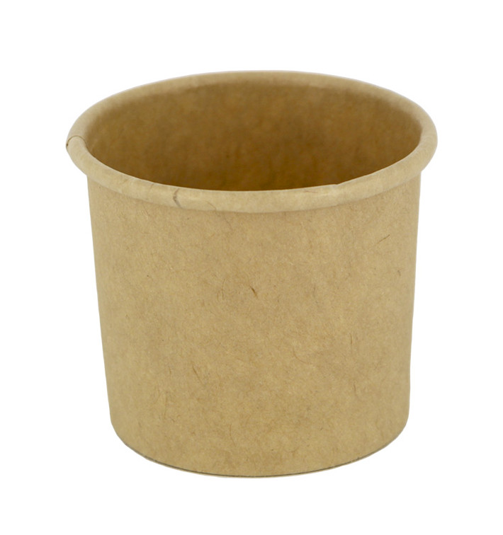 Pot Carton Kraft à Sauce 30ml Ø4,3cm (50 Utés) Pot Carton Kraft à Sauce 30ml Ø4,3cm (50 Utés)