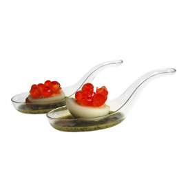 Cuillère Dégustation Transparent 8 cm (288 Utés)