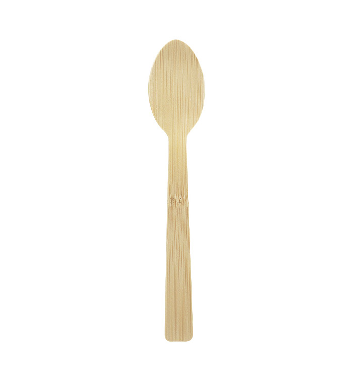 Bamboe wegwerp lepel 17cm (1.200 stuks) Bamboe wegwerp lepel 17cm (1.200 stuks)