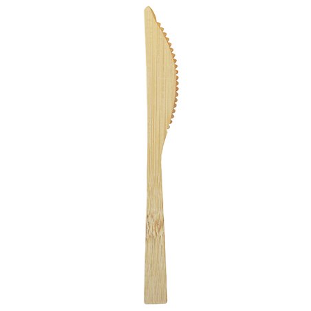 Couteau en Bambou 17cm en boîte (50 Utés)