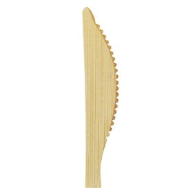 Couteau en Bambou 17cm (50 Utés)