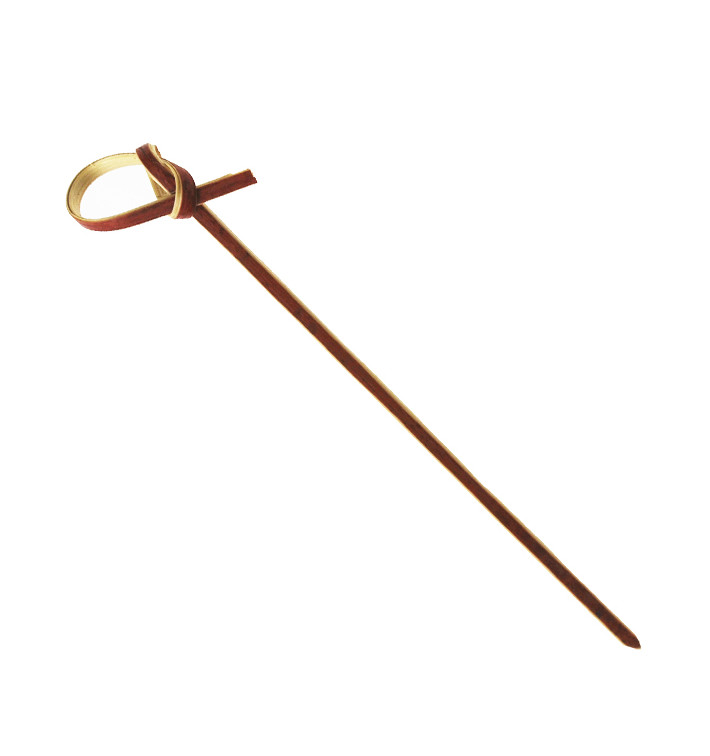 Bamboe vleespennen Strik Design rood 10cm (250 stuks) Bamboe vleespennen Strik Design rood 10cm (250 stuks)