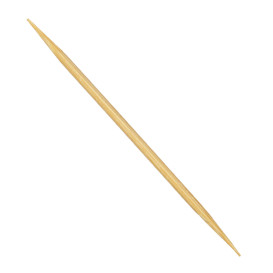 Cure-dents en Bois Rond 2 Pointes 65mm (24 Utés)  
