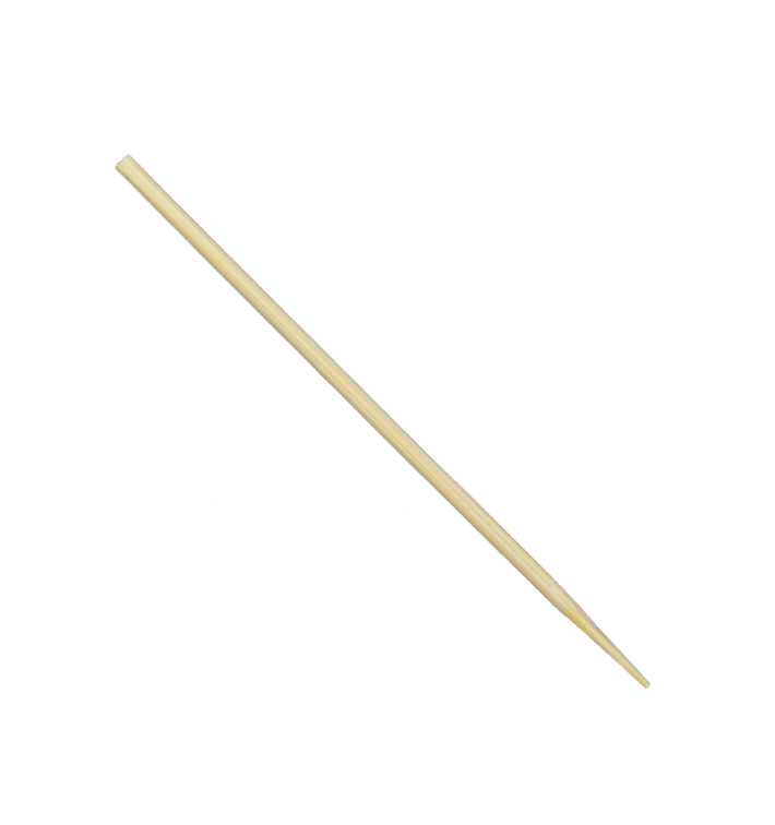 Prikkers 8cm Naturel Bamboe (100 Stuks) Prikkers 8cm Naturel Bamboe (100 Stuks)