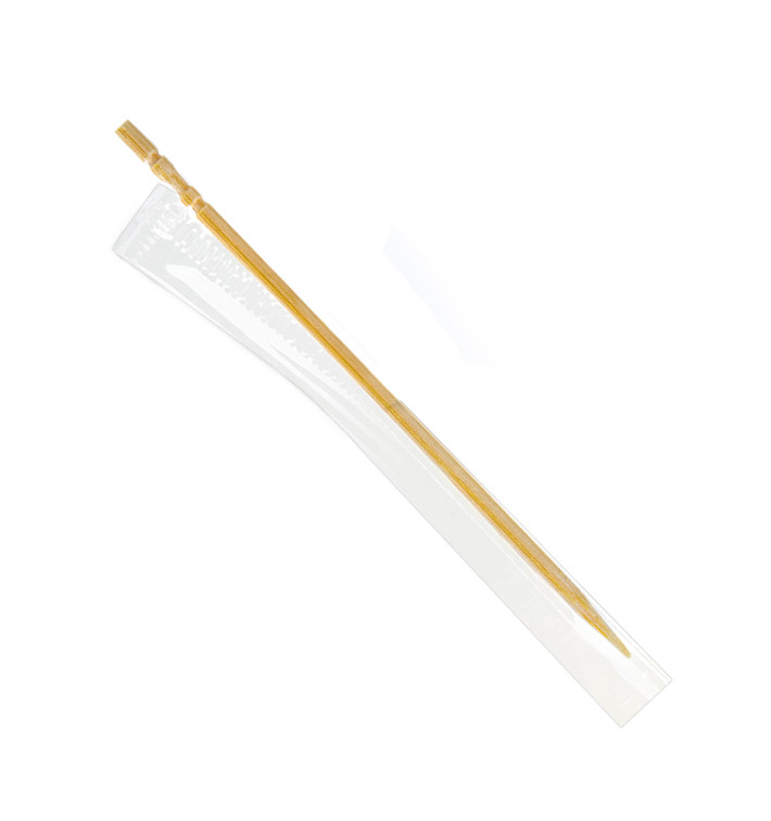 Houten tandenstoker verpakt 6,5cm (5 stuks) Houten tandenstoker verpakt 6,5cm (5 stuks)