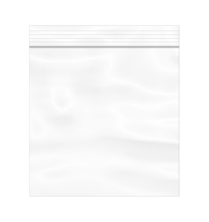 Sac en PE à Fermeture Zip 14x14cm G200 (100 Utés) Sac en PE à Fermeture Zip 14x14cm G200 (100 Utés)