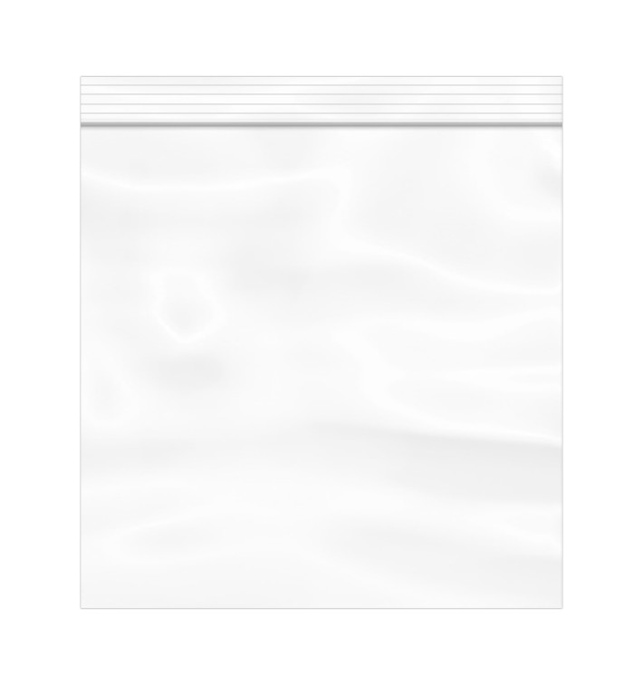 Sac en PE à Fermeture Zip 20x20cm G200 (100 Utés) Sac en PE à Fermeture Zip 20x20cm G200 (100 Utés)