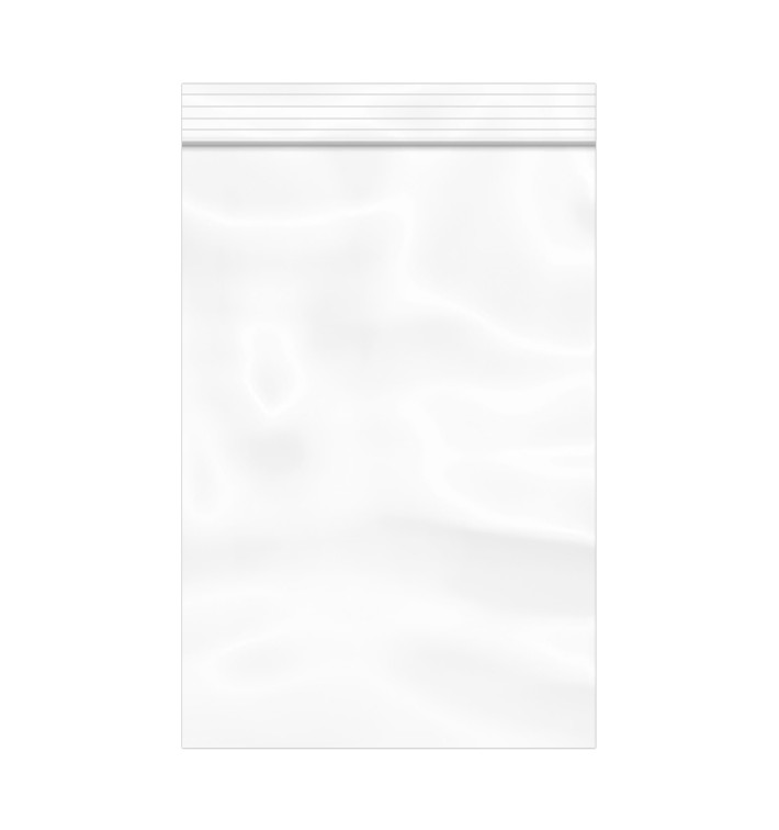 Plastic zak met rits drukknoopsluiting 23x32cm G-200 (100 stuks) Plastic zak met rits drukknoopsluiting 23x32cm G-200 (100 stuks)
