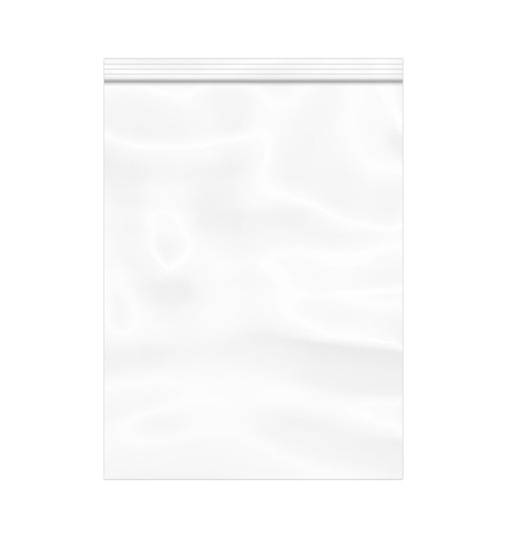 Plastic zak met rits drukknoopsluiting 30x40cm G-200 (100 stuks) Plastic zak met rits drukknoopsluiting 30x40cm G-200 (100 stuks)